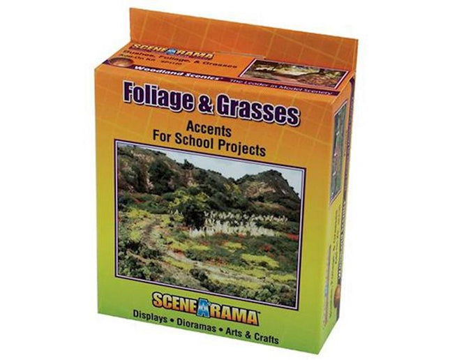 WOOSP4120, Scene-A-Rama Bushes, Foliage & Grasses Kit