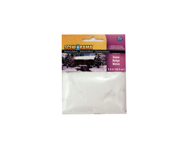 WOOSP4187, Scene-A-Rama Scenery Bags, Snow 2oz