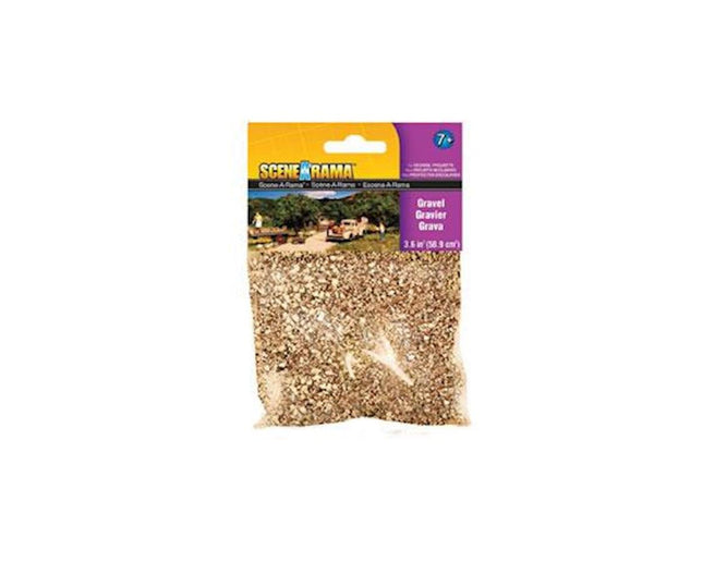 WOOSP4190, Scene-A-Rama Scenery Bags, Gravel 2oz