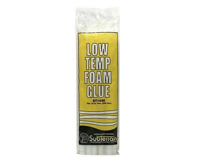 WOOST1446, Low Temp Foam Glue Sticks (10)