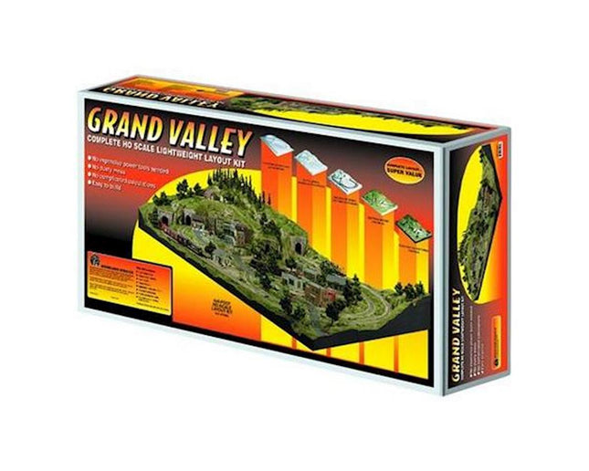 WOOST1483, HO Grand Valley Layout Kit