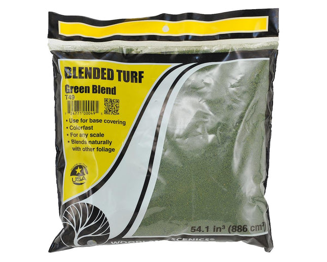 WOOT49, Blended Turf Bag, Green/54 cu. in.