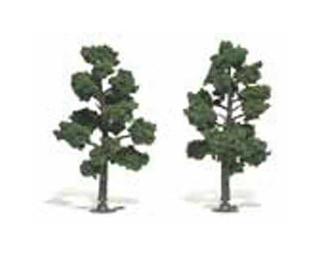 WOOTR1513, Ready-Made Tree, Medium Green 5-6" (2)