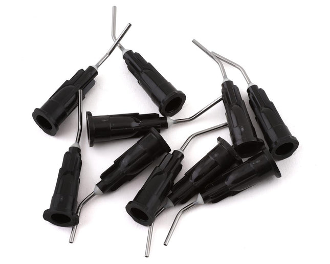 WRP-SGT-BLK, Whitz Racing Products Standard Curved Glue Tips (10)