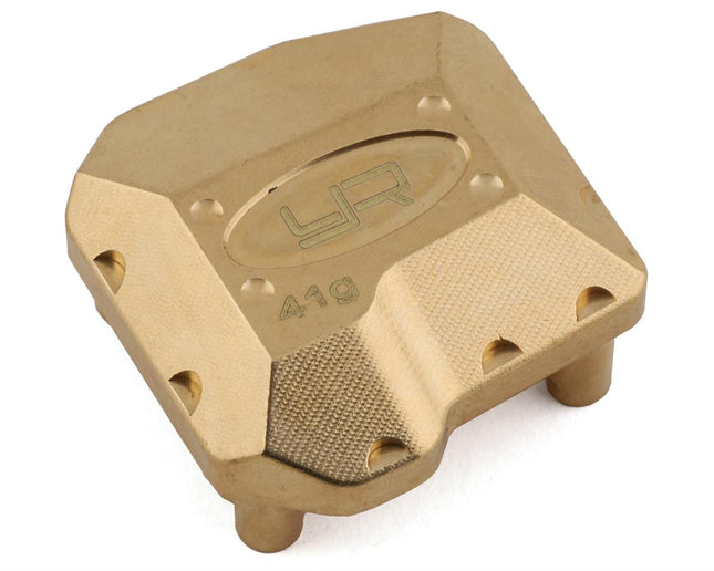 YEA-AXSC-022, Yeah Racing Axial SCX10 III High Mass Brass Differential Cover (41g)