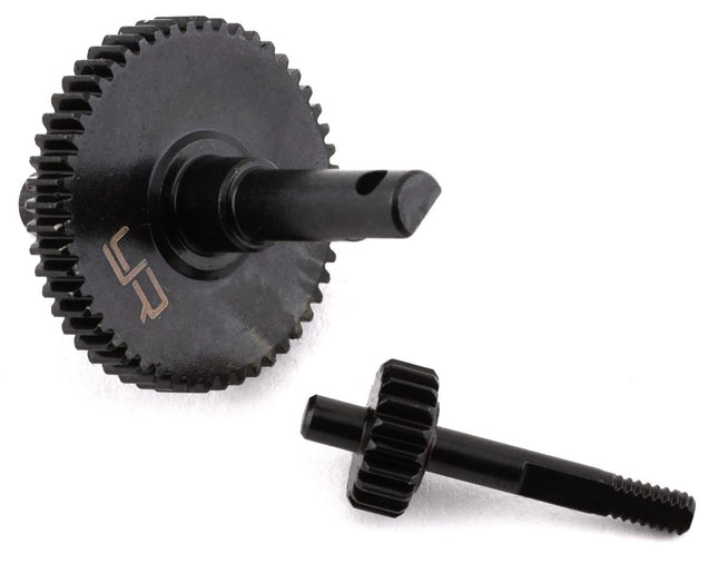 YEA-AXSC-062, Yeah Racing Axial SCX24 Steel Transmission Gear Set (51T & 19T)