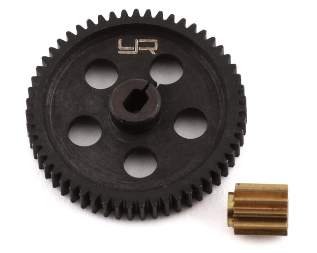 YEA-AXSC-074, Yeah Racing Axial SCX24 Spur & Pinion Gear Set (55T/11T)