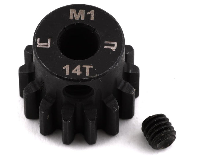 YEA-MG-10004, Yeah Racing Hardened Steel Mod 1 Pinion Gear (5mm Bore) (14T)