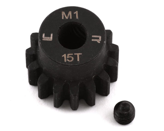 YEA-MG-10005, Yeah Racing Hardened Steel Mod 1 Pinion Gear (5mm Bore) (15T)