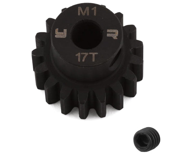 YEA-MG-10007, Yeah Racing Hardened Steel Mod 1 Pinion Gear (5mm Bore) (17T)