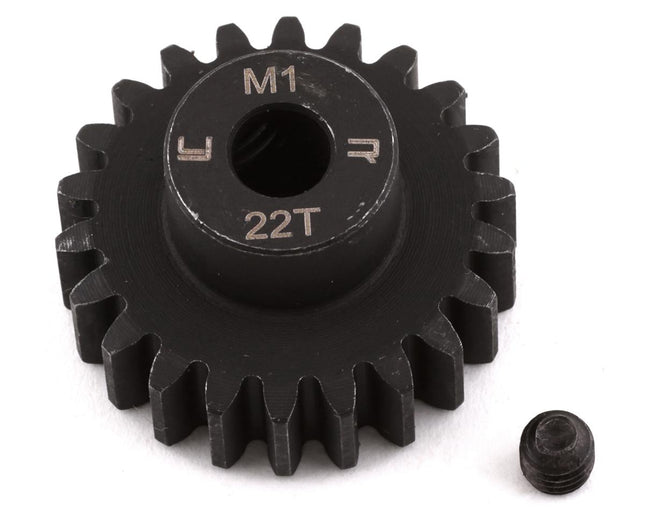 YEA-MG-10012, Yeah Racing Hardened Steel Mod 1 Pinion Gear (5mm Bore) (22T)