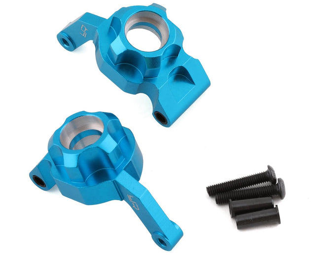 YEA-TATT-005BU, Yeah Racing Tamiya TT-02B Aluminum Rear Hubs (Blue) (2)