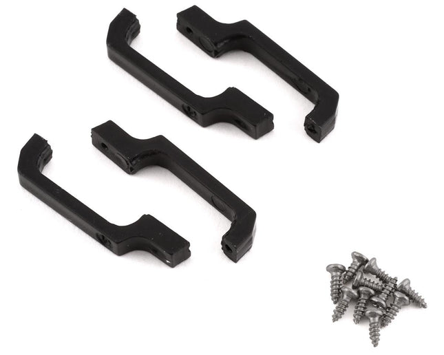 YEA-TRX4-064, Yeah Racing Traxxas TRX-4 Plastic Door Handles (Black) (4)