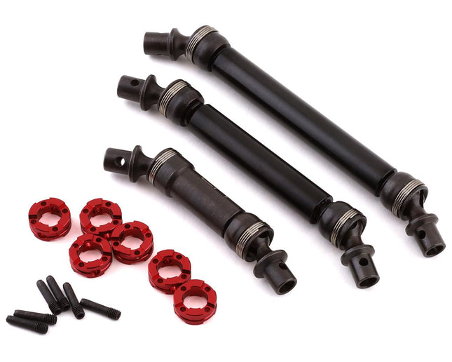 YEA-TRX4-082, Yeah Racing TRX-6 HD Metal 6x6 Front & Rear Centershaft Set