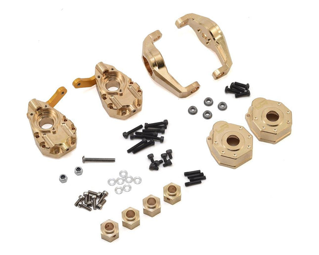 YEA-TRX4-S01, Yeah Racing Traxxas TRX-4 Brass Upgrade Parts Set