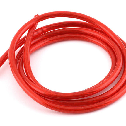 YEA-WPT-0137RD, Yeah Racing 12AWG Transparent Wire (Red) (3.2')