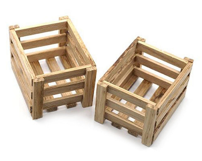 YEA-YA-0400, Yeah Racing 1/10 Crawler Scale Accessory Set (Wooden Crates)