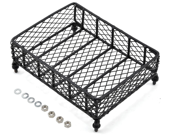 YEA-YA-0404, Yeah Racing 1/10 Crawler Scale Metal Mesh Roof Rack Luggage Tray (13x10x3.5cm)