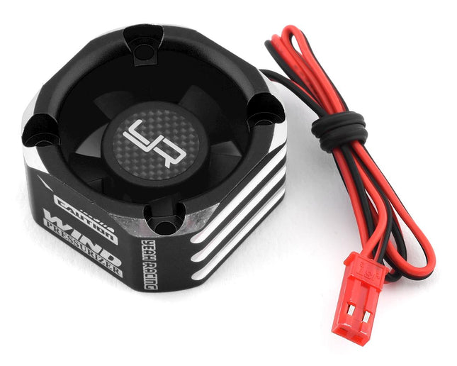 YEA-YA-0576BK, Yeah Racing 30x30mm Aluminum Case Booster Fan (Black)