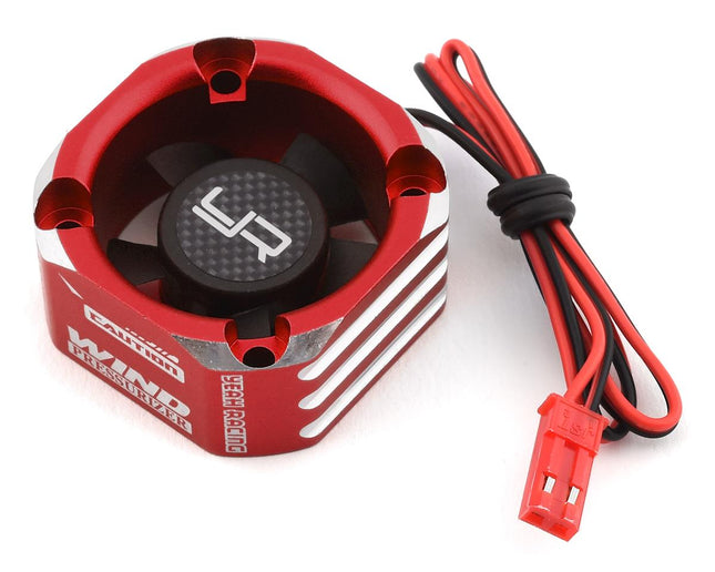 YEA-YA-0576RD, Yeah Racing 30x30 Aluminum Case Booster Fan (Red)