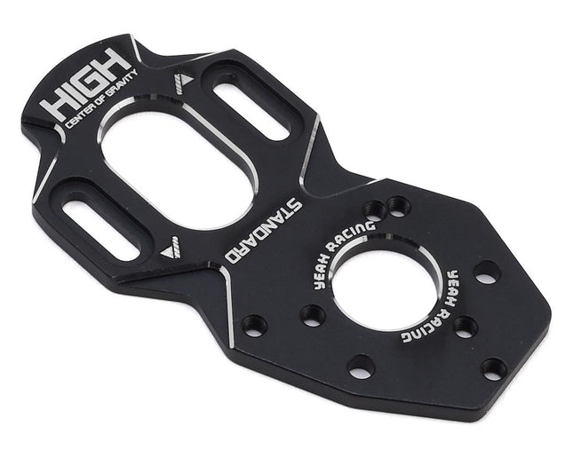 YEA-YD-006BK, Yeah Racing Yokomo YD-2 Aluminum High CG Motor Mount Plate (Black)