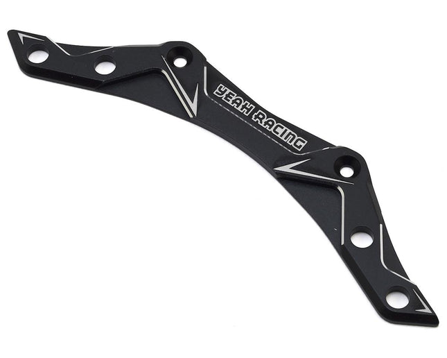 YEA-YD-010BK, Yeah Racing Yokomo YD-2 Aluminum Bumper Support Plate (Black)