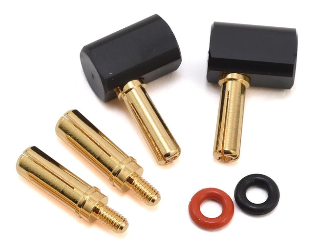 YEAWPT-0121, Yeah Racing 4mm & 5mm Bullet Angled Connector Set