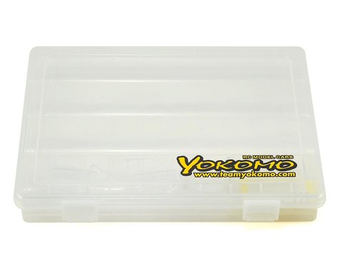 YOK-YC-7, Yokomo Plastic Parts & Screws Carrying Case (7.5 x 8.9 x 1.6")